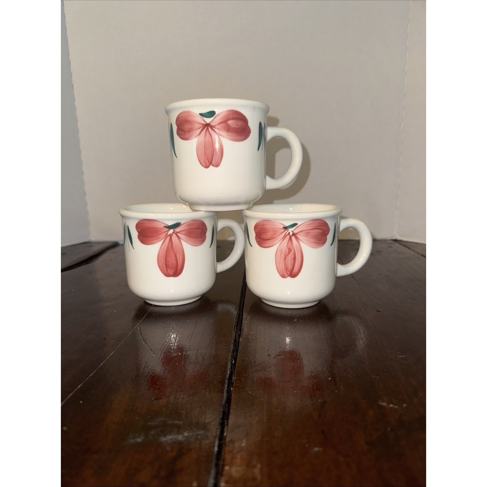 Furio Jewflora Pattern - 3 MUGS - Made in Italy - Discontinued